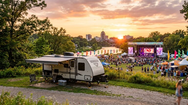 RV rental for Common Ground Music Festival near Fireside RV Rental - Lansing MI