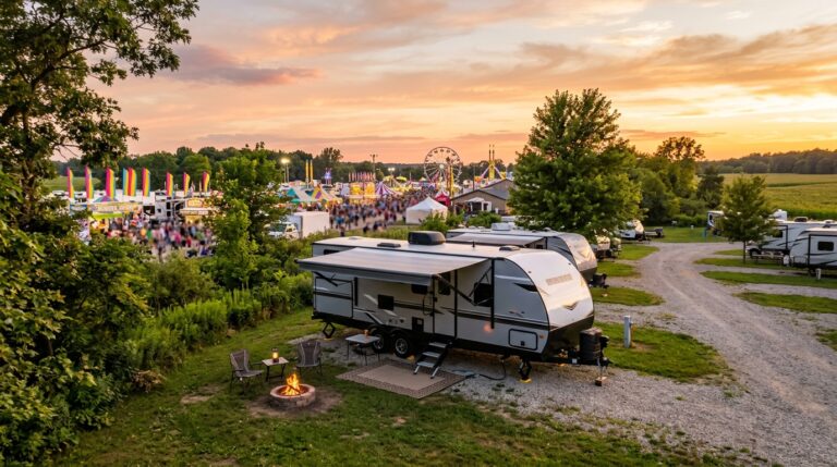RV rental for Eaton County Fair near Fireside RV Rental - Lansing MI