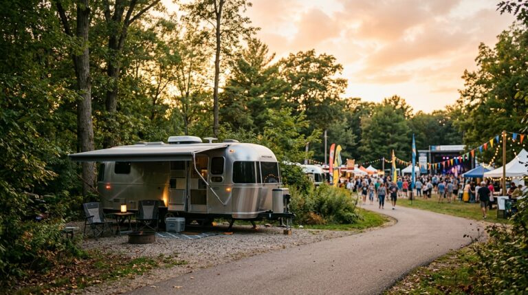 RV rental for Old Town BluesFest near Fireside RV Rental - Lansing MI